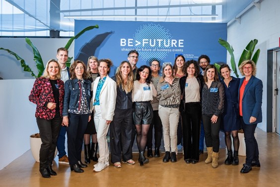 Ready to roll up our sleeves: the BEFuture team at the Innovation Forum in Barcelona (18 November)